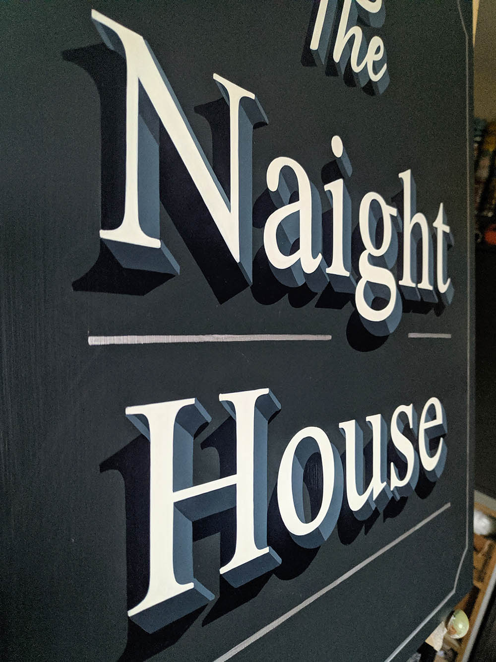 naight_house_sign_wood_painted